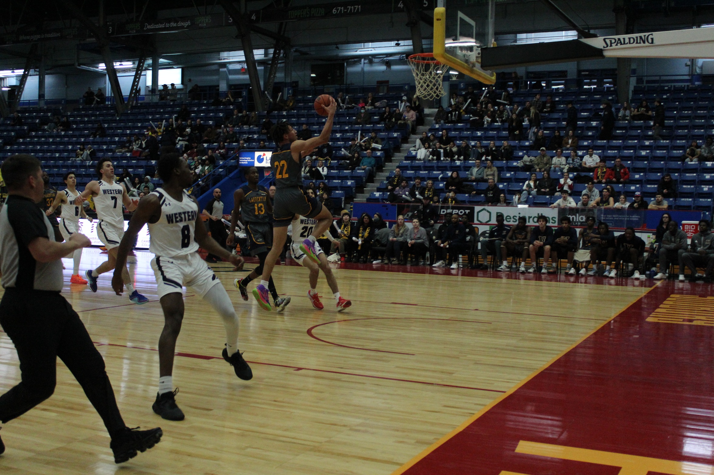 MBB - Les Voyageurs s&rsquo;inclinent face aux Mustangs &agrave; l&rsquo;ar&eacute;na de Sudbury